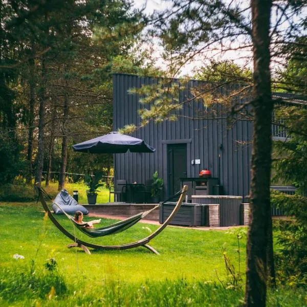 NEILA - 'Virš Ąžuolų' - Forest SPA - FREE jacuzzi，位于Paplatelė的酒店