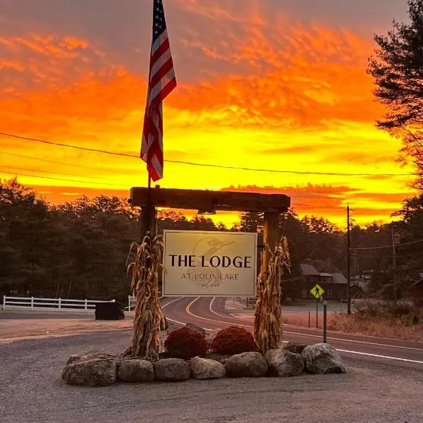 The Lodge at Loon Lake，位于阿迪朗达克的酒店