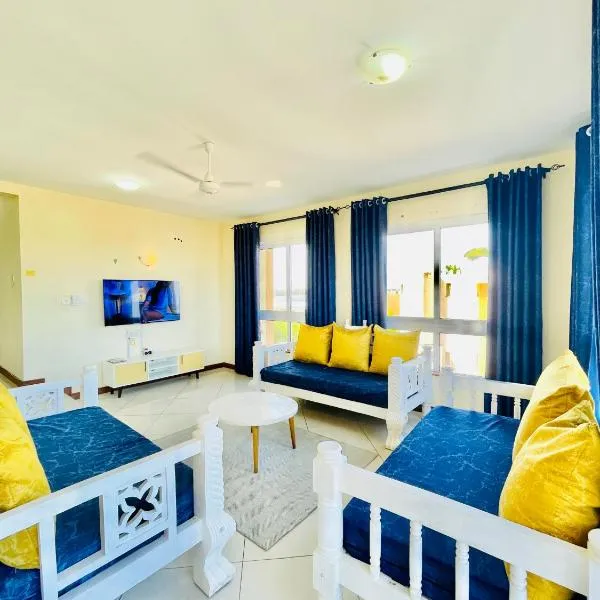 Elna's Nyali - Work & Unwind - Pool, Sea Views, AC & Fast Wi-Fi，位于蒙巴萨的酒店
