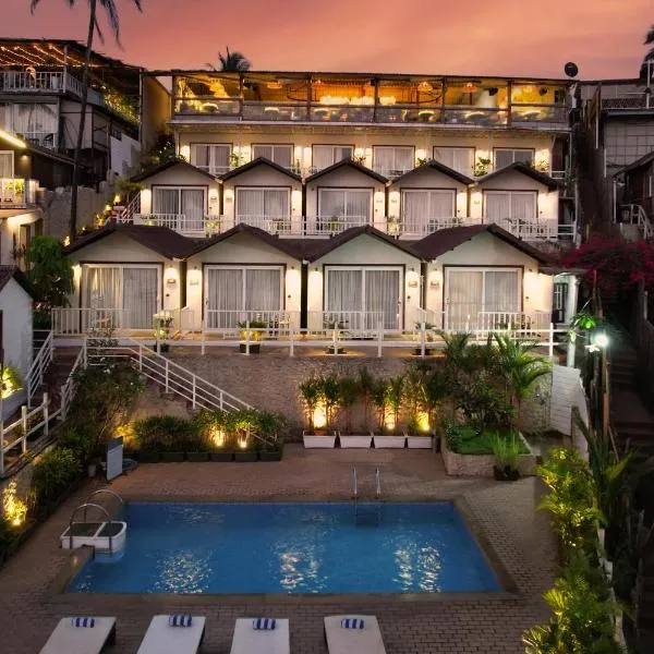 Stone Wood Beach Resort, Vagator，位于瓦加托的酒店