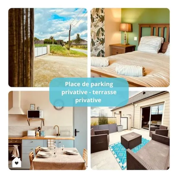 H9 Petite maison de campagne，位于Domalain的酒店