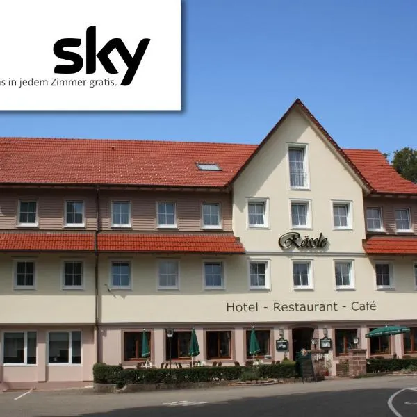 Hotel Rössle Berneck，位于Neuweiler的酒店