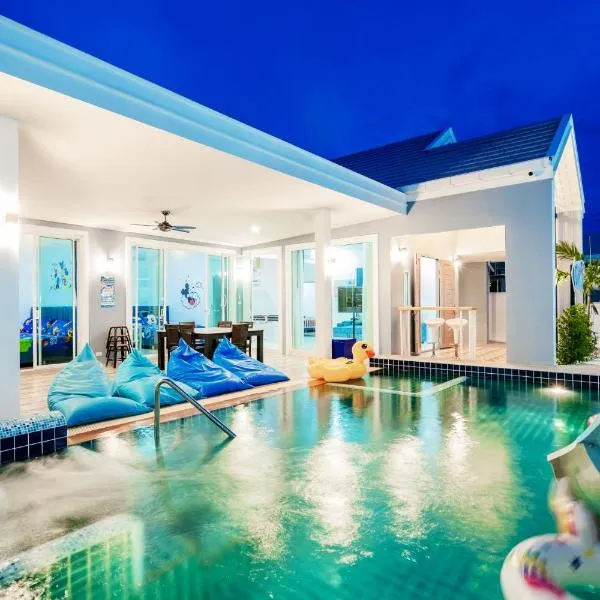 พลอยพูลวิลล่า ชะอำ 4 Ploy Poolvilla Cha-am 4，位于七岩的酒店
