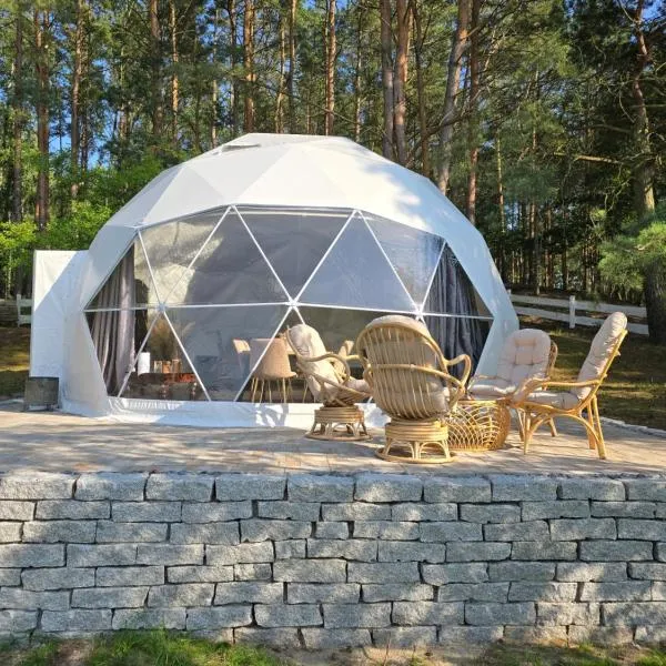 Glamping pod Orłem，位于Chojna的酒店