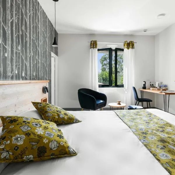 Logis Hôtels Gnàc é Pause，位于Saint-Lon-les-Mines的酒店