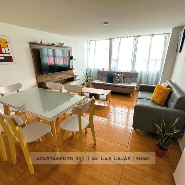 Apto 301 / Av. Las Lajas，位于伊皮亚莱斯的酒店