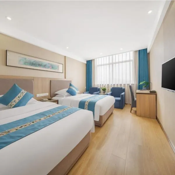 义乌商洲宾馆国际商贸城店Yiwu Shangzhou Hotel - International Trade City，位于义乌的酒店