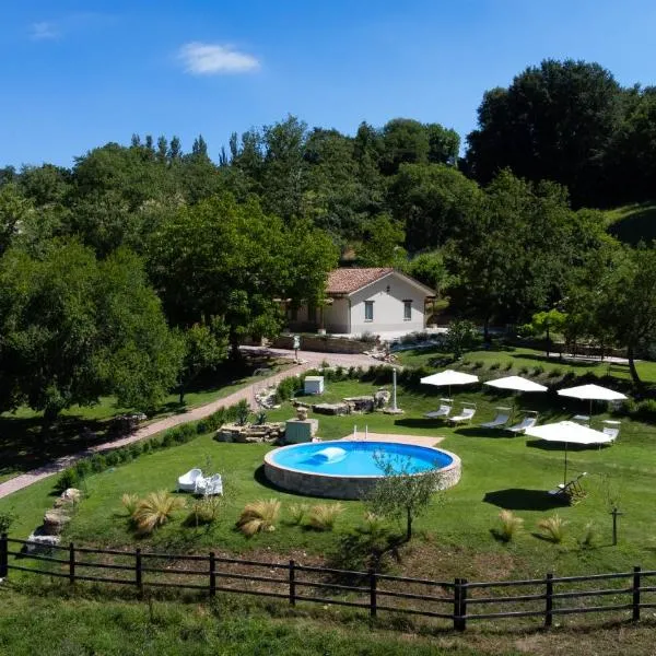 Lo Smarrino agriturismo，位于古比奥的酒店