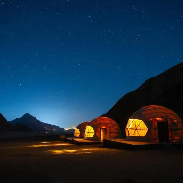 Wild Oryx Camp Bubbles，位于瓦迪拉姆的酒店