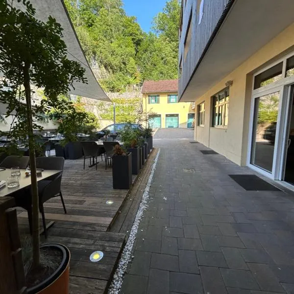 Hotel Adler I Haus-Innenhof，位于萨尔察赫河畔戈灵的酒店