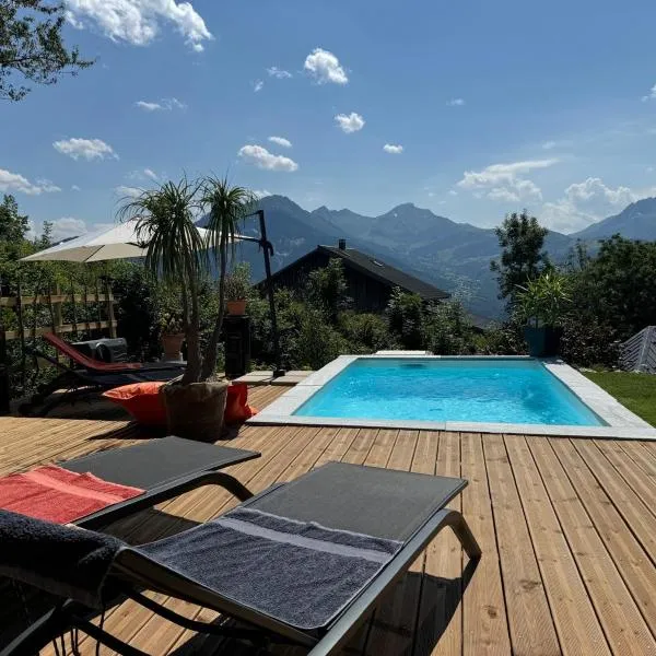 LE MOULIN DE NAVETTE - La Roue，位于Aigueblanche的酒店