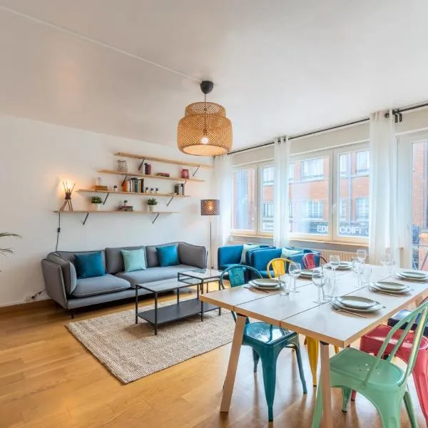 Appartement 3 chambres, centre-ville avec parking，位于图尔昆的酒店