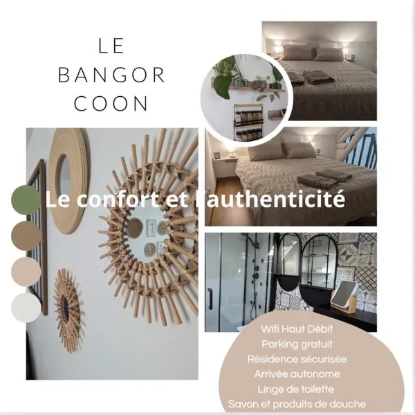 Le Bangorcoon Duplex Véro，位于厄斯曼斯的酒店