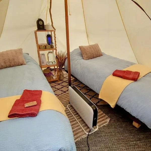 The perfect stop - Glamping Lavvo，位于Breidvika的酒店