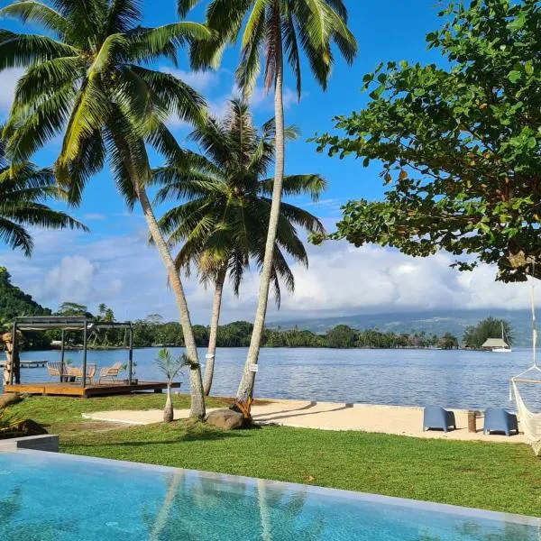 Sublime Tahiti Beach Retreat，位于Mataiea的酒店