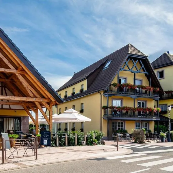 Best Western Plus Au cheval Blanc à Mulhouse，位于昂西桑的酒店