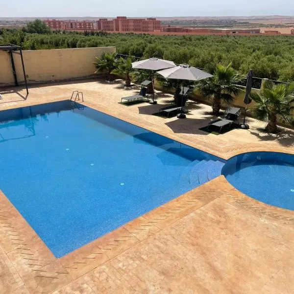Charmante villa avec piscine DAR LUD，位于Chichaoua的酒店