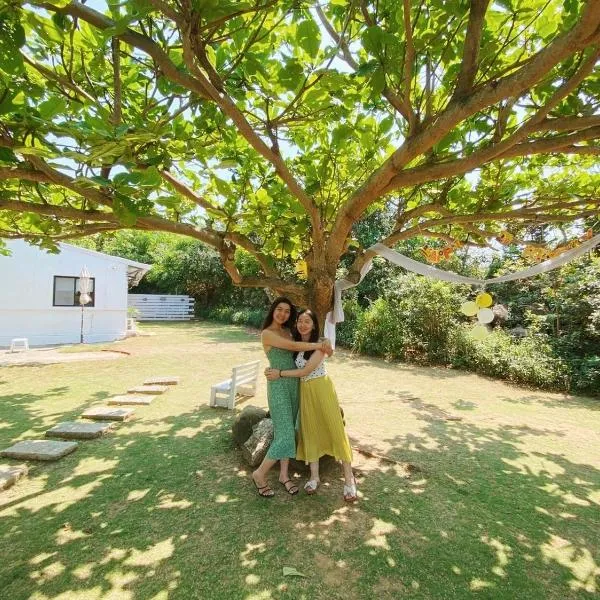 龍磐公園小白屋包棟民宿，位于鹅銮鼻的酒店