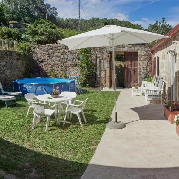 Casa de Mila en Creciente Pontevedra，位于Crecíente的酒店