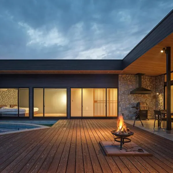 Private Villa Glampimg 富士山中湖，位于山中湖村的酒店
