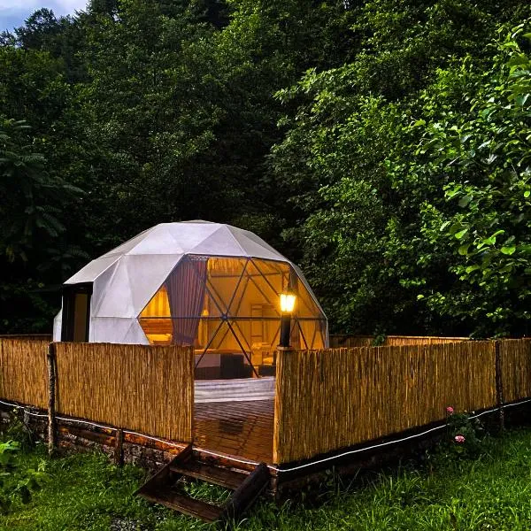 Evaland Glamping Resort，位于Kuvançari的酒店