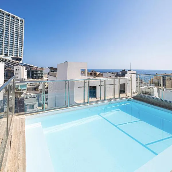 Hotel Scirocco St Julian's, Affiliated by Melia，位于圣朱利安斯的酒店