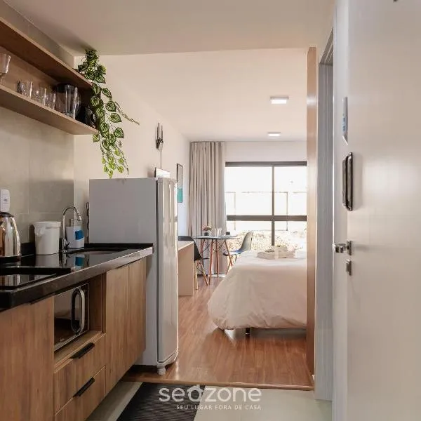 Studio encantador em Poços de Caldas-MG PGO209，位于波苏斯-迪卡尔达斯的酒店