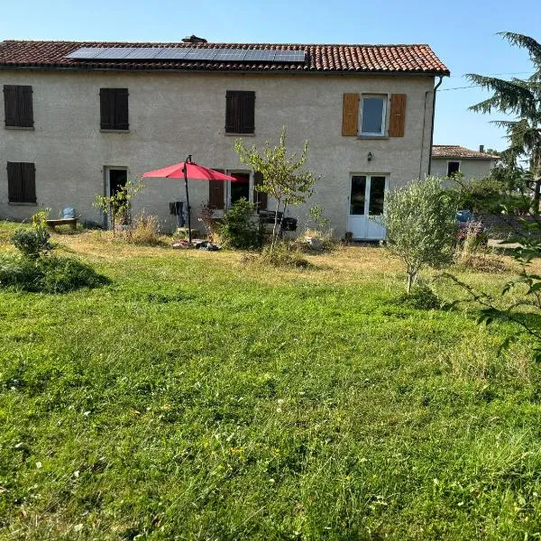 Chambre chez l'habitant à la campagne，位于Mazerolles的酒店
