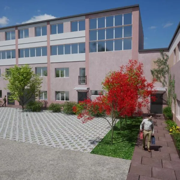 HOSTEL PARK-Dobraszczecińska，位于Dobra的酒店
