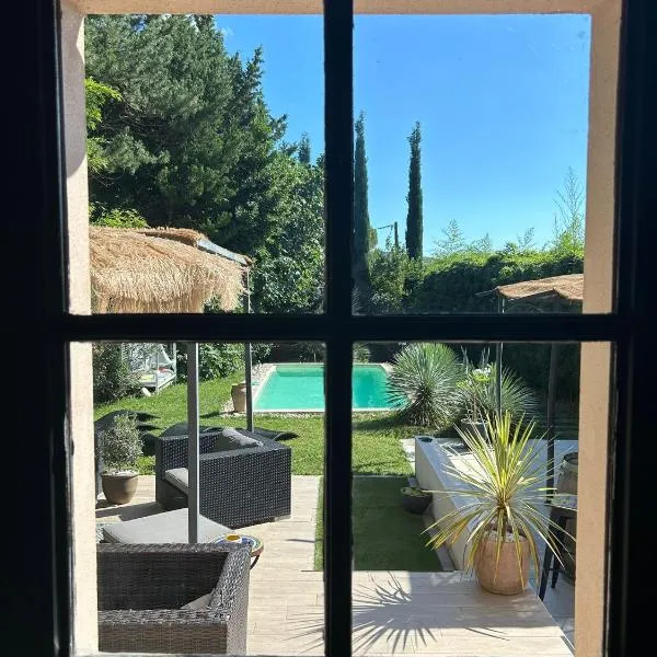 La villa Pausa en Drôme provençale，位于蒙布舍叙尔雅布龙的酒店