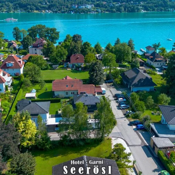 Hotel Garni Seerösl am Wörthersee , Kärnten，位于韦尔特湖畔克伦彭多夫的酒店