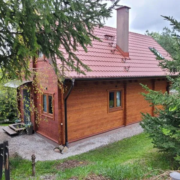 Dom Nad Stawem Dłużec 55A，位于姆拉哥沃的酒店