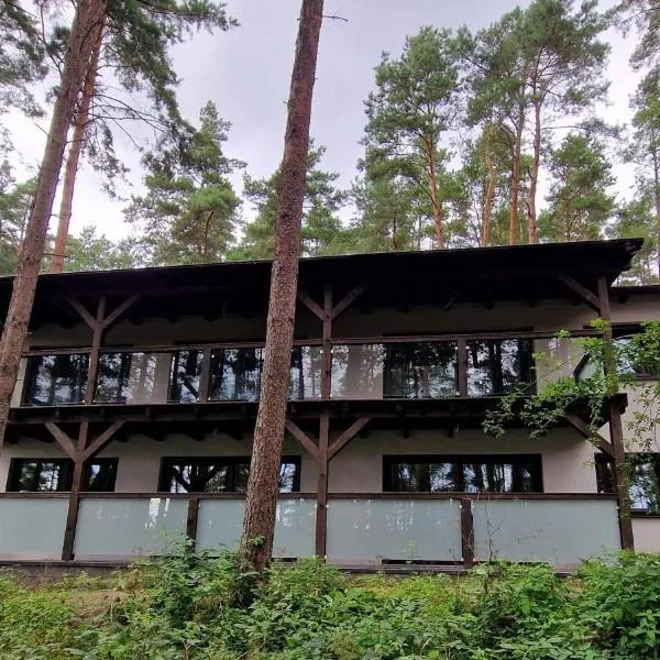 Apartament Sosny 2,1 nad jeziorem OTW Borówno Wielkie，位于Skarszewy的酒店
