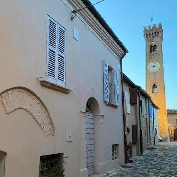 Casa evelina，位于圣阿尔坎杰洛-迪罗马涅的酒店