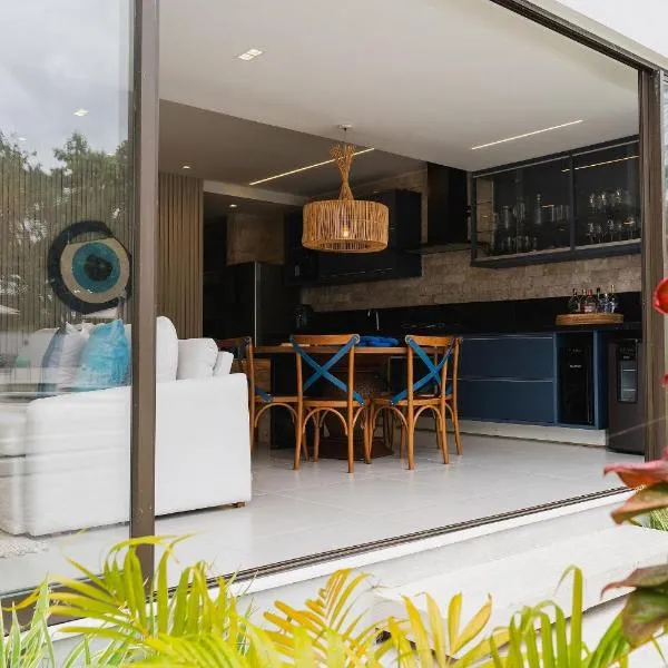 Pé na areia em cond na Praia do Mutá c/ 2 suítes，位于巴拉格兰德的酒店