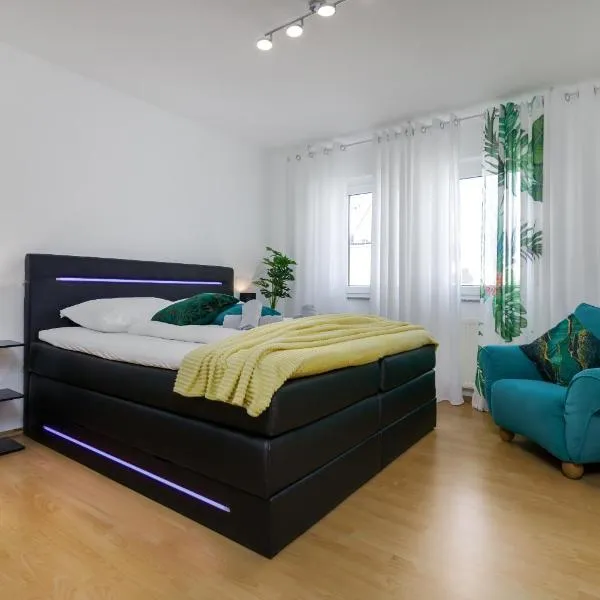 2 Zimmer Wohnung, Küche, Bad, Balkon, Netflix，位于阿尔蔡的酒店