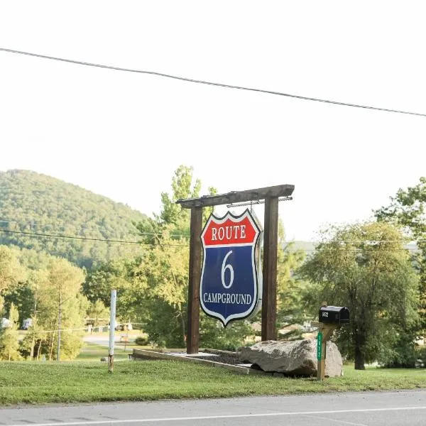 Route 6 Campground，位于Gaines的酒店