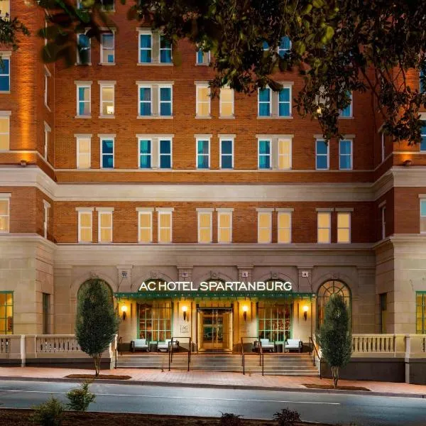 AC Hotel by Marriott Spartanburg，位于Southern Shops的酒店