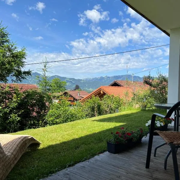 Appartement Alpblick，位于松托芬的酒店