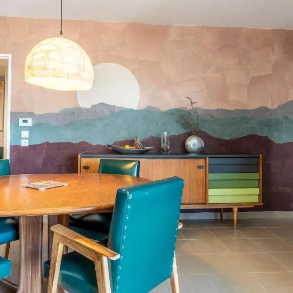 Horizon Feng Shui - jardin, terrasse et vue，位于泽拉特的酒店