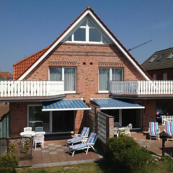 Haus Weisse Düne，位于博尔库姆的酒店
