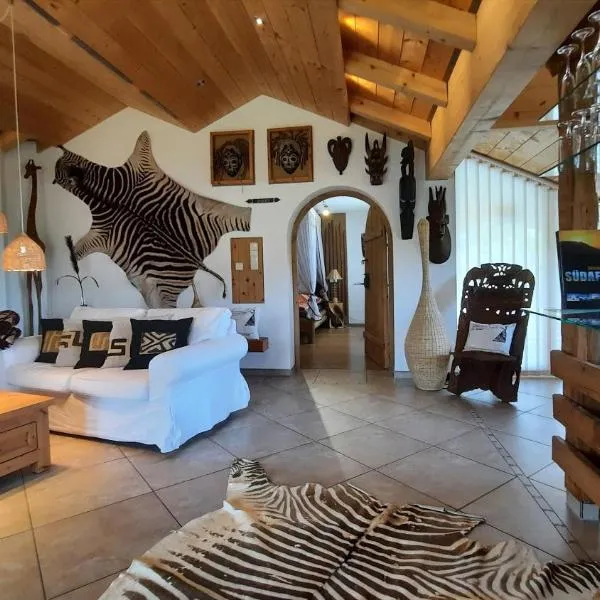 Fewo Eitermoser Afrikanischer Traum，位于Pfaffing的酒店