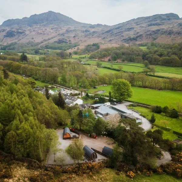 Cosy Glamping In the Eskdale Valley - Studio Lodges and Mega Pods，位于Lamplugh的酒店