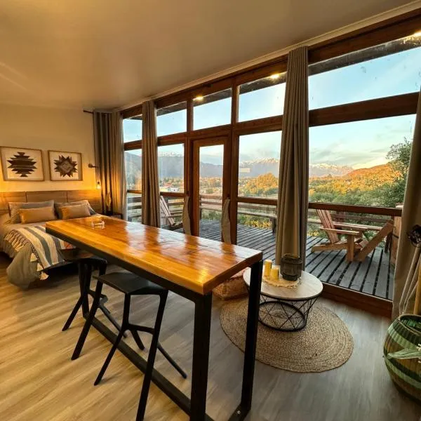 Roqueríos Logde, Tinaja incluida, Antuco，位于安图科的酒店