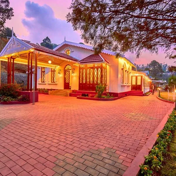 Vintage Inglenook Premium Ooty Bungalow by VOYE HOMES，位于乌提的酒店