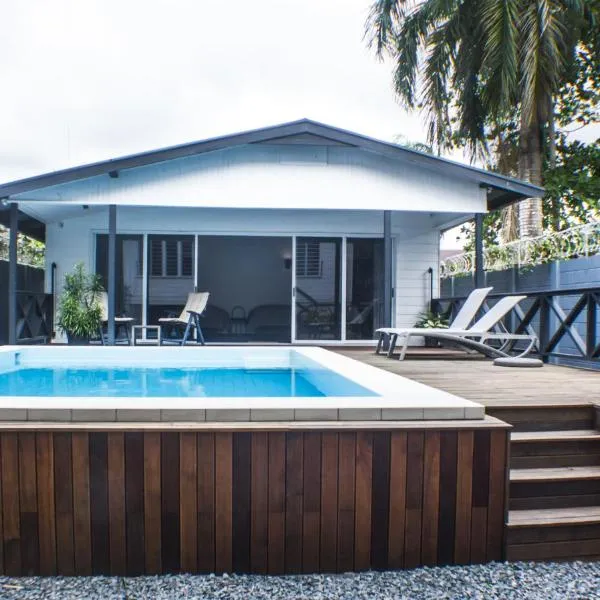 Vakantiehuis met privé zwembad in hartje Paramaribo，位于帕拉马里博的酒店