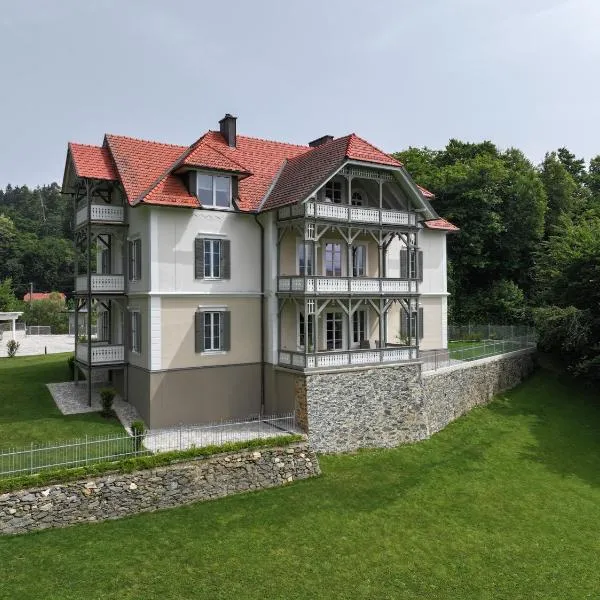 Villa Gloriette - BoutiqueAppartements am Wörthersee，位于沃尔特湖畔佩莎赫的酒店