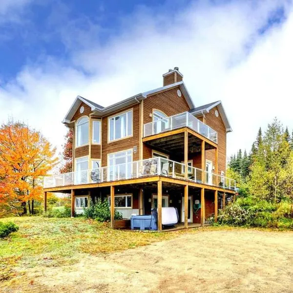 2CH - Foyer - Wi-Fi - Cuisine équipée - Vue，位于圣弗朗索瓦小河的酒店