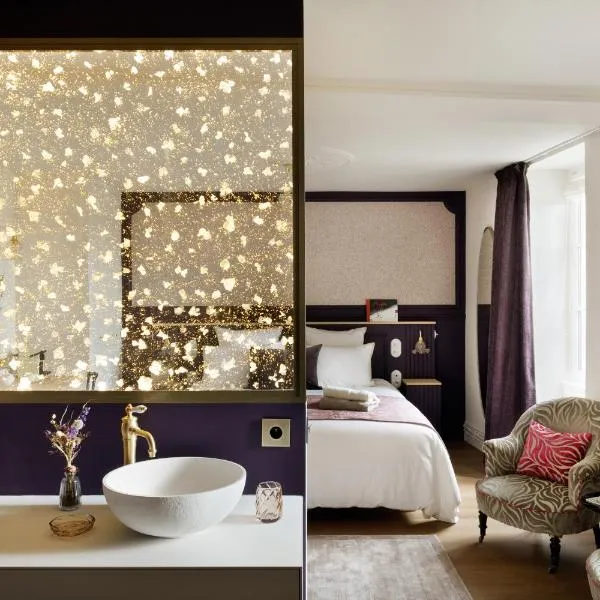 Clos du Cèdre - Chambres d'Hôtes d'Exception, Luxury B&B à Dinan，位于迪南的酒店