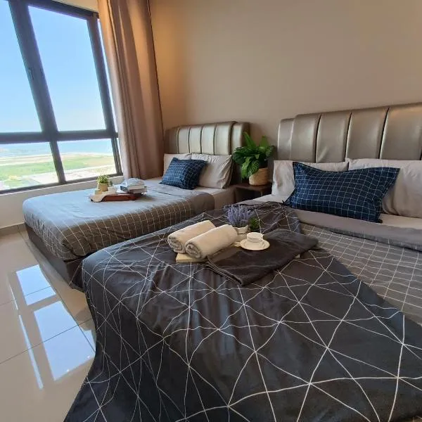 BaliResidenc Sea View 2-6 Pax WaterPark 5minJonker，位于马六甲的酒店